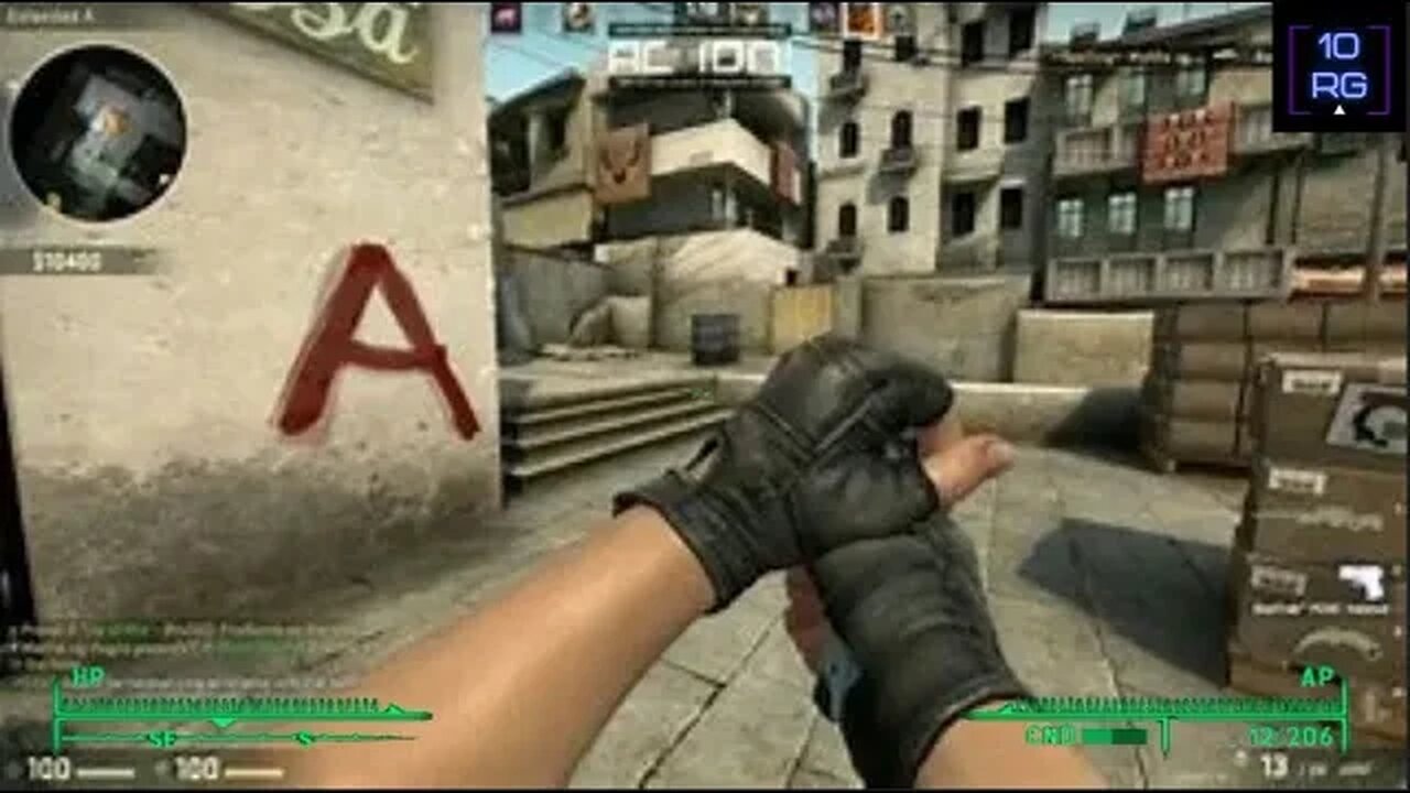 Hacker Activates VATS! || CSGO2 Defuse Gameplay