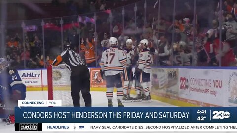 Bakersfield Condors start homestand with back-to-back wins