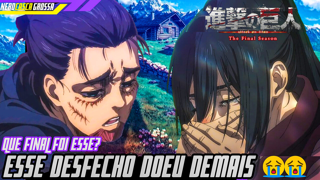 O TRISTE FIM de SHINGEKI - A JORNADA foi INCRÍVEL (Shingeki no Kyojin)