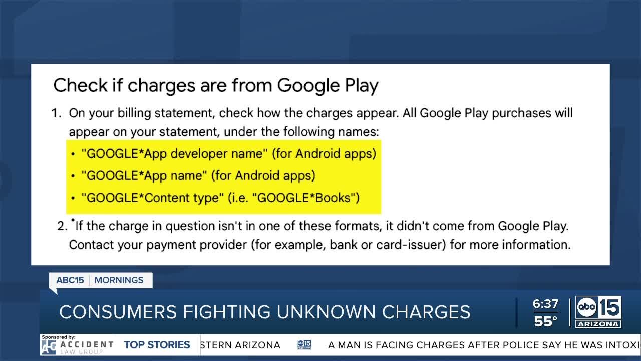 Check your bank statement because consumers are fighting unknown charges