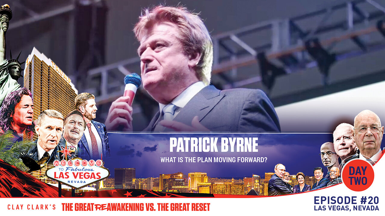 Patrick Byrne | What Is the Plan Moving Forward? | ReAwaken America Tour Las Vegas | Request Tickets Via Text 918-851-0102