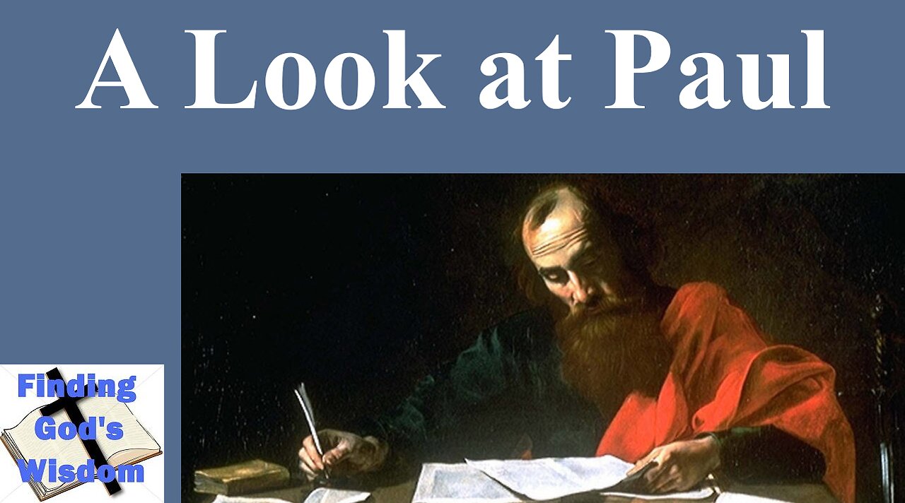 A Look at Paul