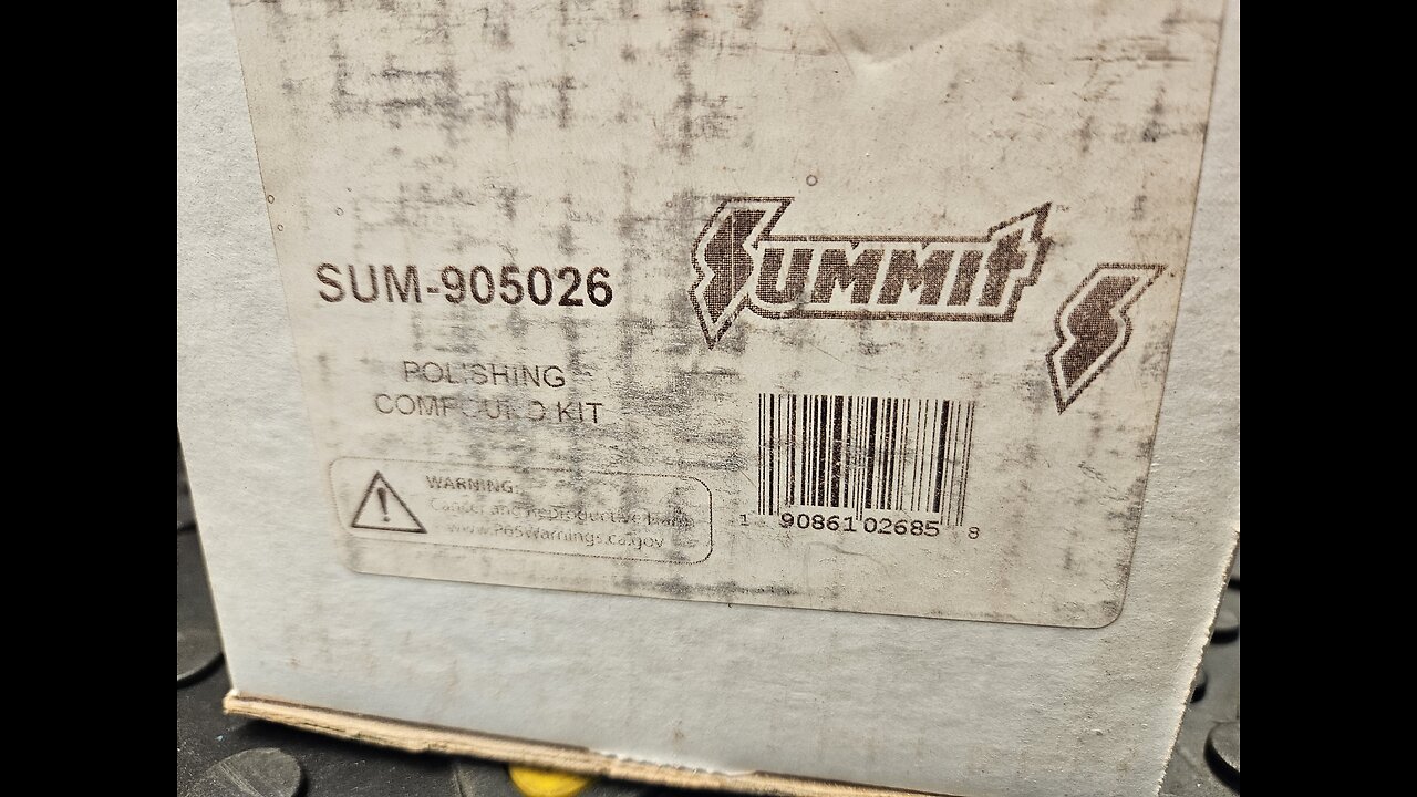 Review: Summit Racing polish compound bar kit