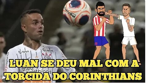 Luan sendo ag#edido e intimidado por torcedores do Corinthians em estacionamento de motel em SP😱😱😱