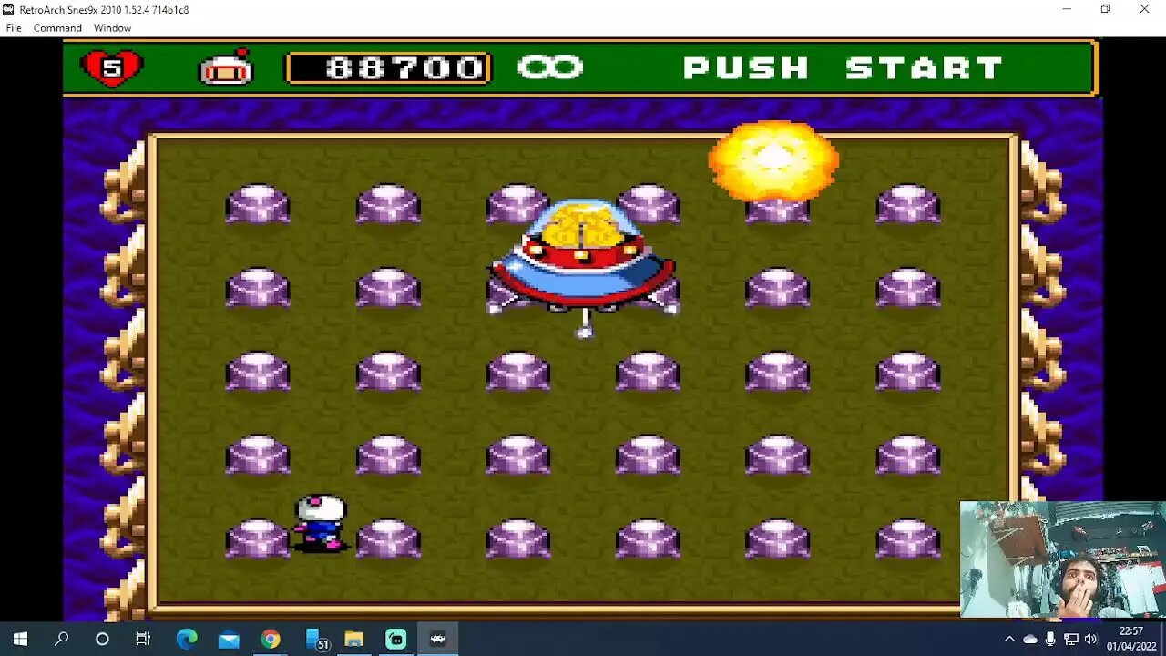 Gameplay Super Bomberman 4 | SNES - Zerando o jogo em menos de uma hora