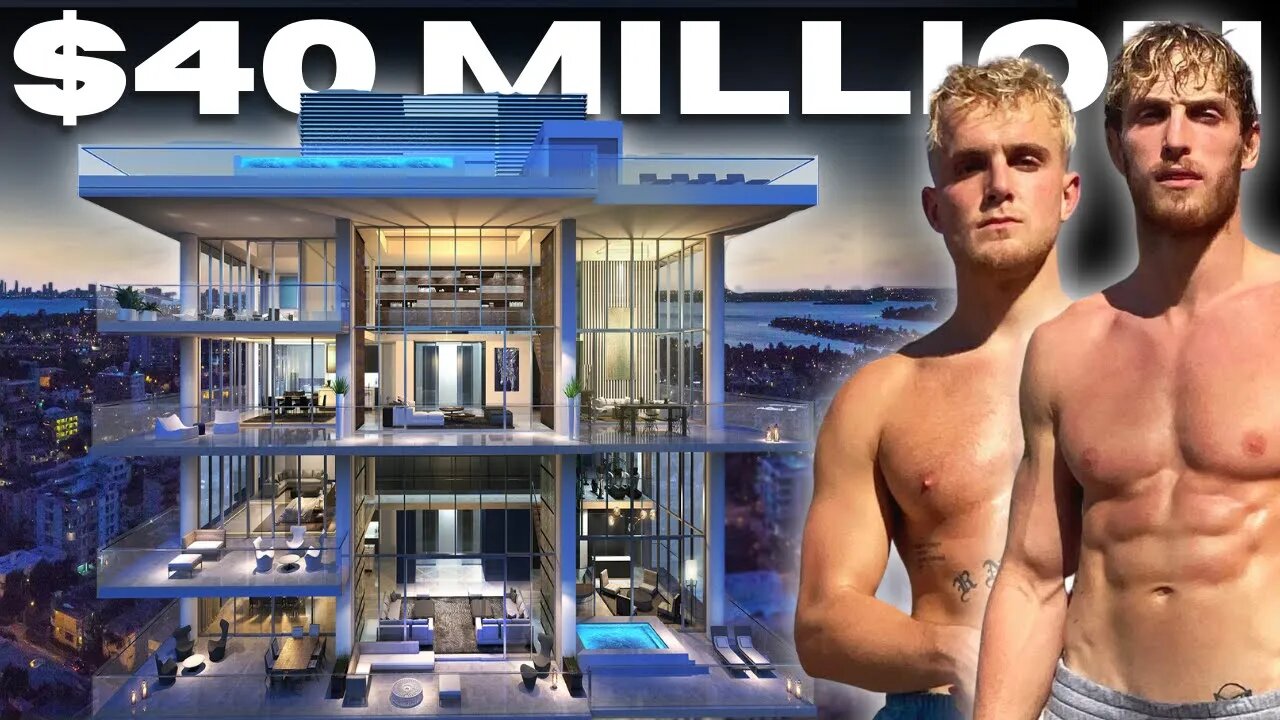 JAKE & LOGAN PAUL'S NEW MIAMI PENTHOUSES