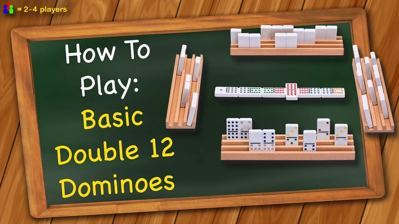 How to play Basic Double 12 Dominoes