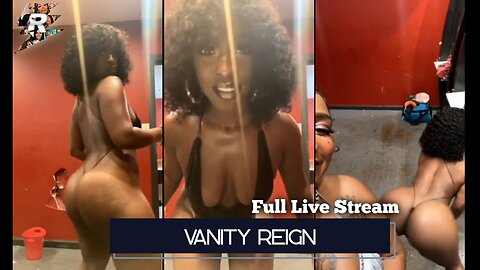 Vanity Reign Twerking with girls at the strip club