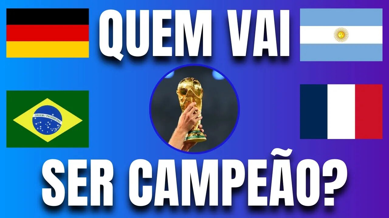 ❓[QUEM VAI SER CAMPEÃO DO MUNDO?]❓ SIMULAÇÃO DA COPA DO CATAR 2022