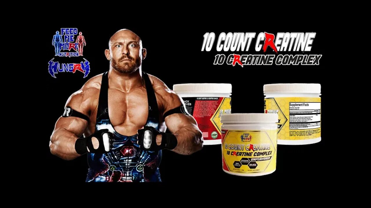 Feed Me More Nutrition 10 Count Creatine #1 Creatine Available with GlycerPump