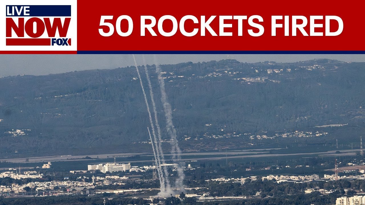 BREAKING: Barrage of over 50 rockets from Lebanon targets Israel | LiveNOW from FOX