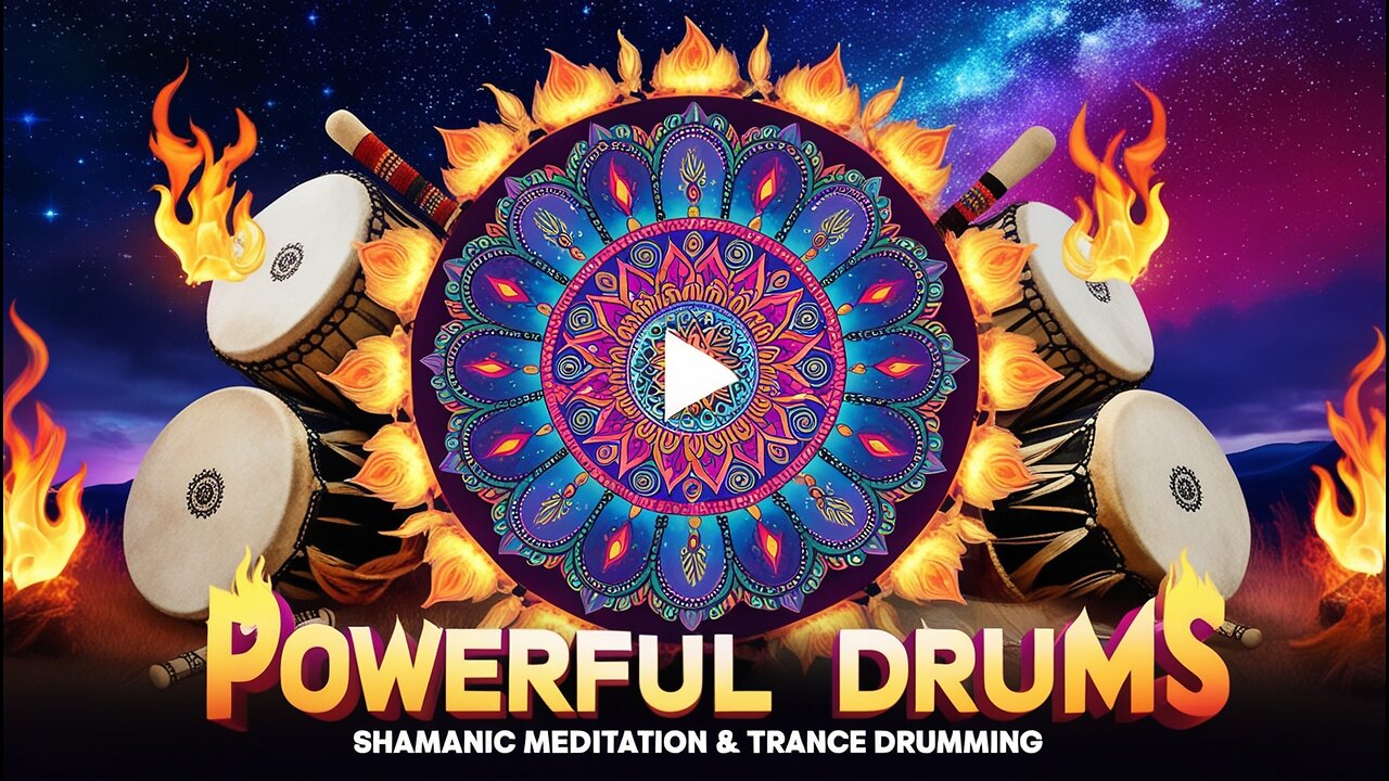 🌟 Shamanic Drumming: Magical Meditation Journey 🎶