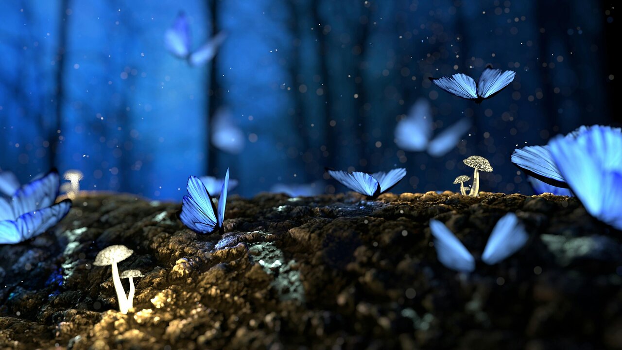 Peaceful Music with Butterflies