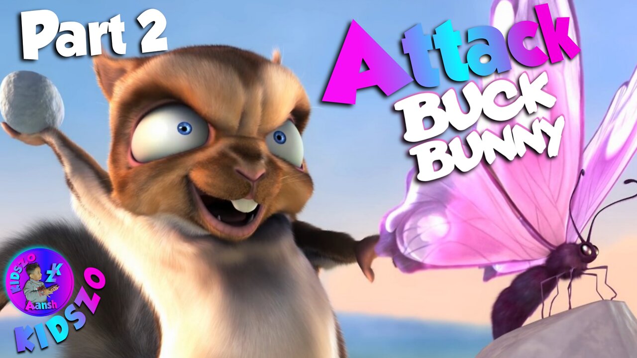 Big Buck Bunny Attack (Part 2) | Kidszo