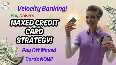 PAY OFF MAXED CREDIT CARDS FAST THIS YEAR!