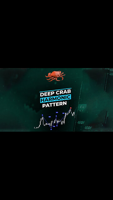 📈🔍 Deep Crab Harmonic Pattern -Reversal Zones in #tradingview [#TradingFinder] 🎯🚀🦀