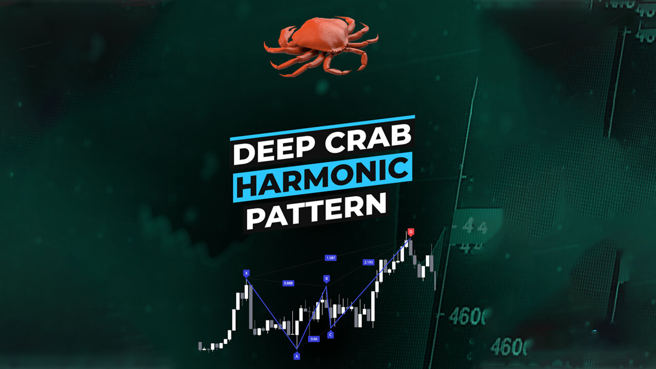 📈🔍 Deep Crab Harmonic Pattern -Reversal Zones in #tradingview [#TradingFinder] 🎯🚀🦀