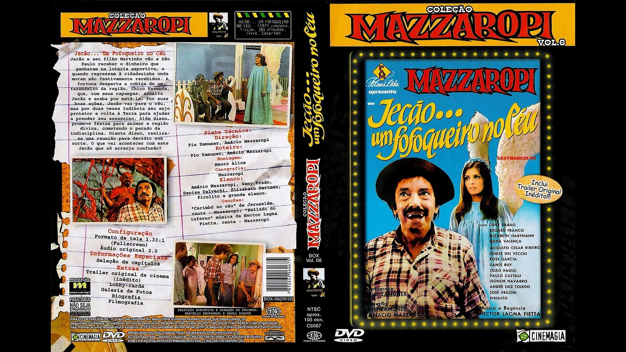 Mazzaropi Jecão… Um Fofoqueiro no Céu (1977)