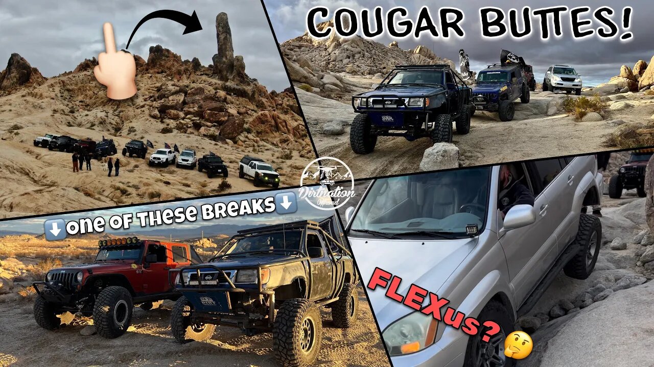 Exploring and Rock Crawling in Cougar Buttes, Lucerne Valley