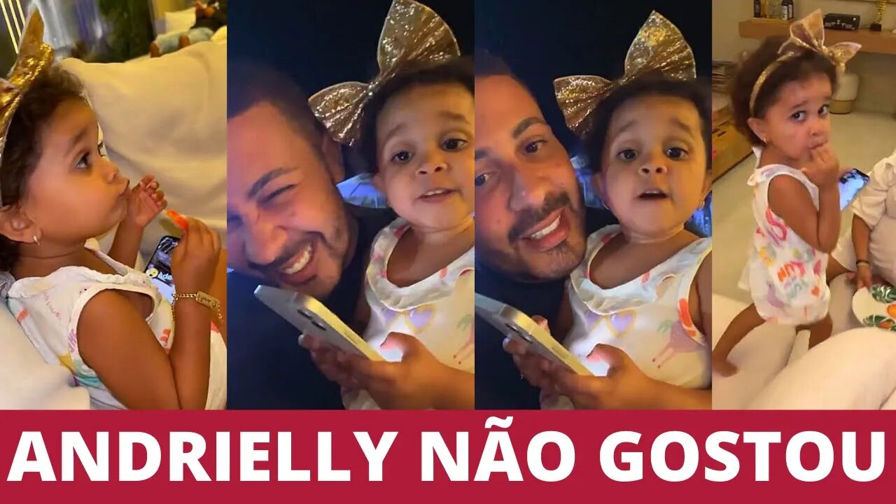 Andrielly não Gostou da Atitude de Carlinhos Maia e Ficou Magoada com Ele