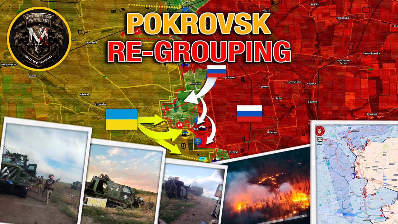 The General Battle Of Pokrovsk⚔️The Battle Of Kursk— A Ukrainian Nightmare💥Military summary 2024.9.8