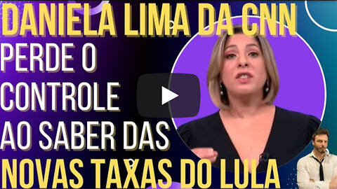 Daniela Lima from CNN loses control when she learns of Lula's new rates! by OiLuiz Luiz