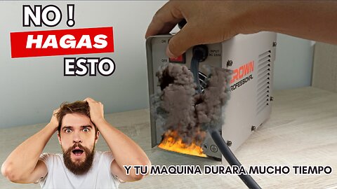 🥇CICLOS DE TRABAJO DE UNA MAQUINA DE SOLDAR🥇