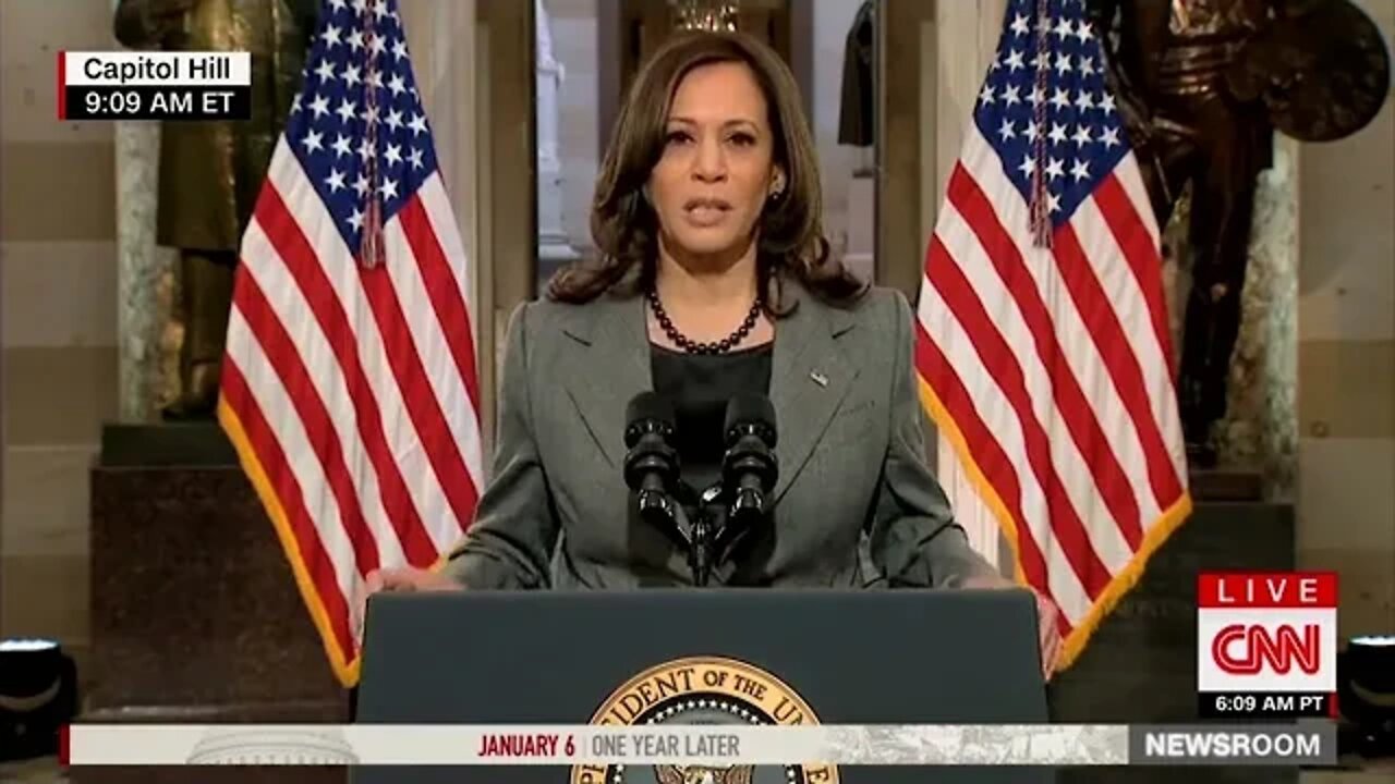 Kamala Harris Likens Jan 6 Insurrection to Pearl Harbor and 9/11