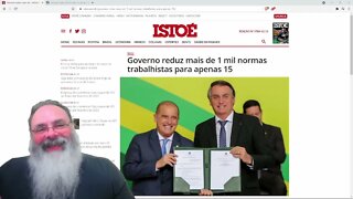 Bolsonaro revoga mais de 1500 normas infralegais trabalhistas — PETER TURGUNIEV