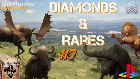 Diamond & Rare montage # 7 Console theHunter Call of the Wild