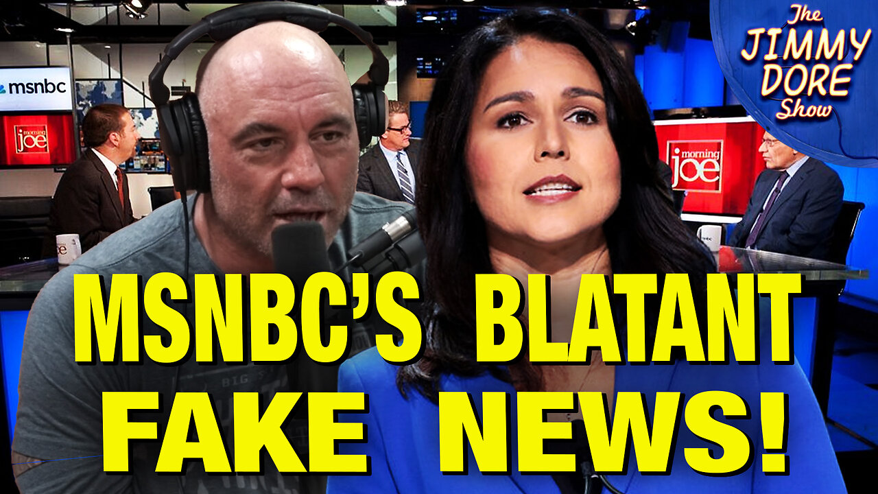 Tulsi CALLS OUT MSNBC For Spreading Fake News About Rogan!