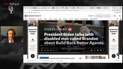 Joe Biden Actually Talks To Brandon (Was This An Attempt To Troll Internet?)