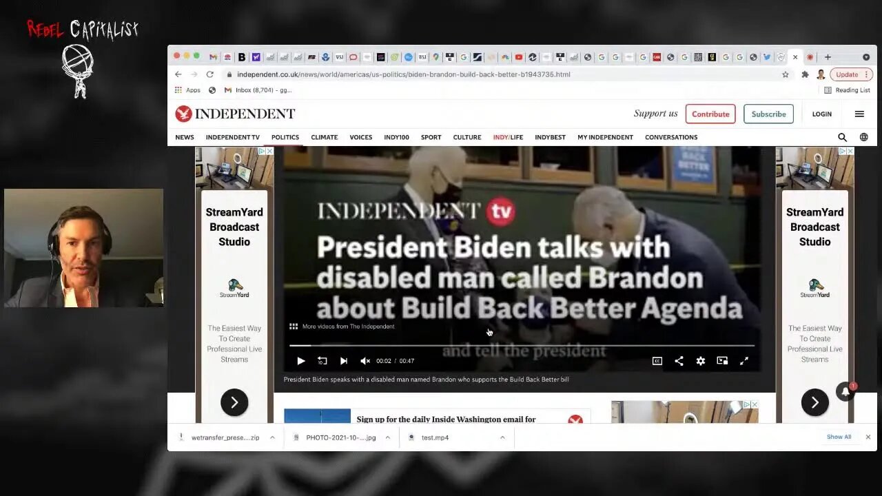 Joe Biden Actually Talks To Brandon (Was This An Attempt To Troll Internet?)