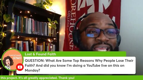 Is there a reason people lose their faith?