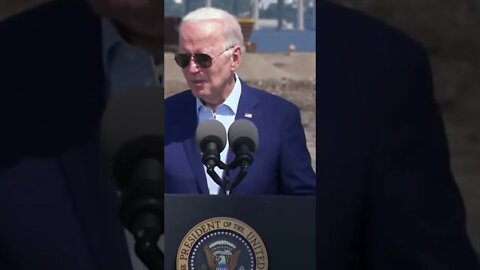 Joe Biden says “I have cancer” while giving a speech at coal power plant in Somerset, Massachusetts