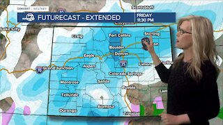 A lot of snow heading for Colorado this New Year's Eve