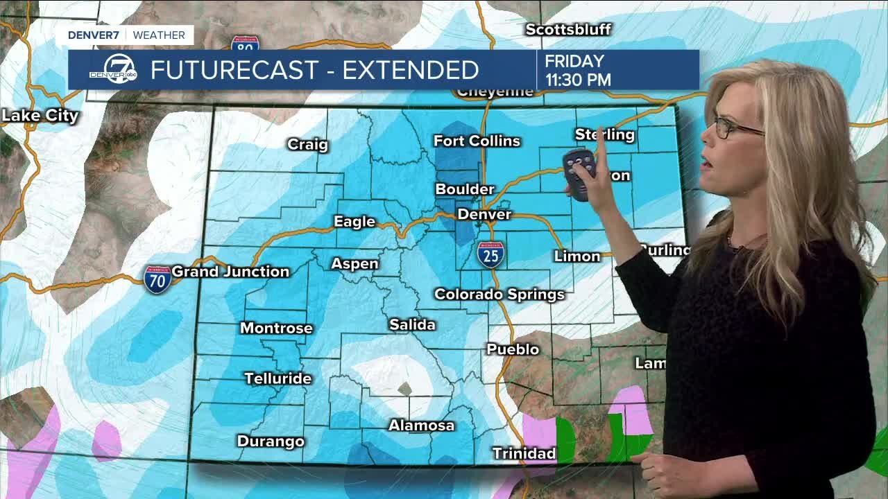 A lot of snow heading for Colorado this New Year's Eve