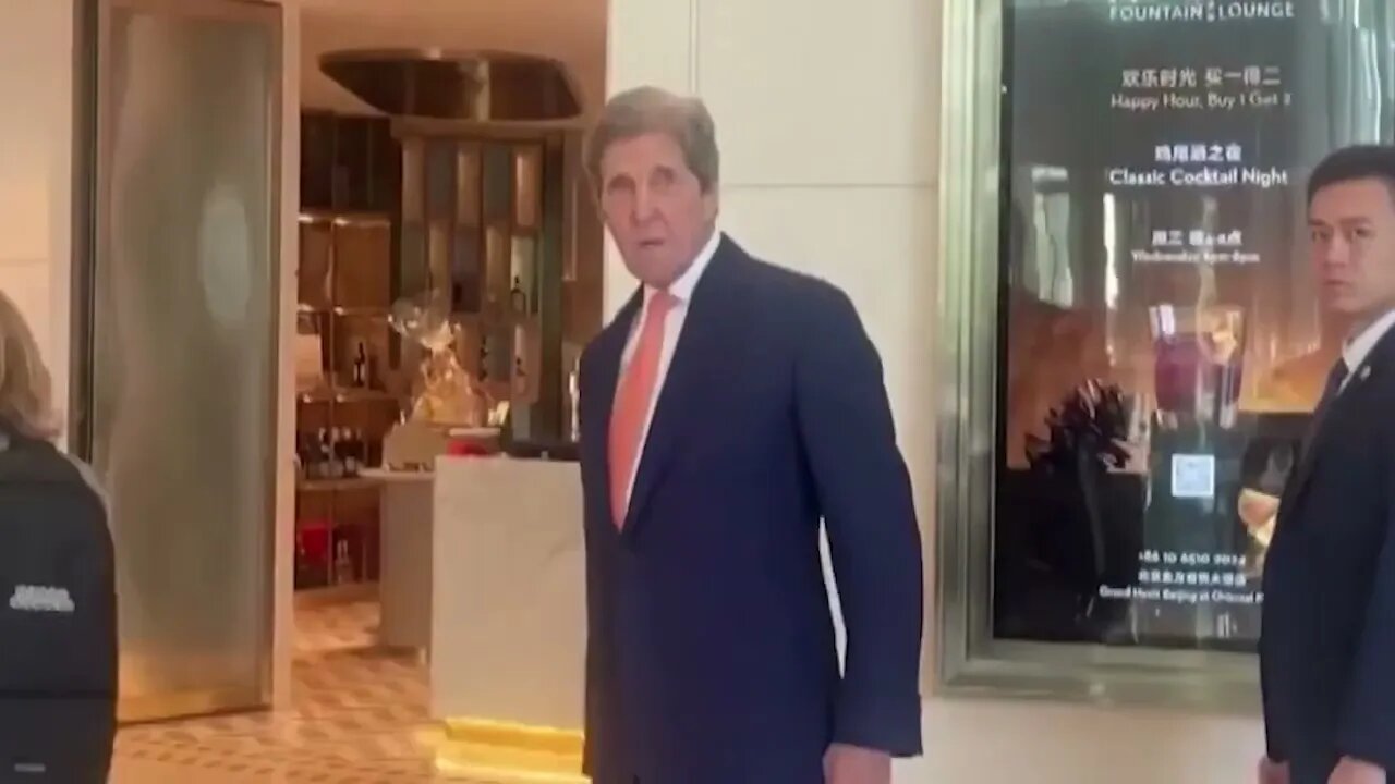 In China, Biden "Climate Envoy" John Kerry Ducks Questions On "Expectations" For His Trip