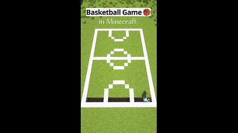 Minecraft Basketball Mini Game ( play basketball in Minecraft)