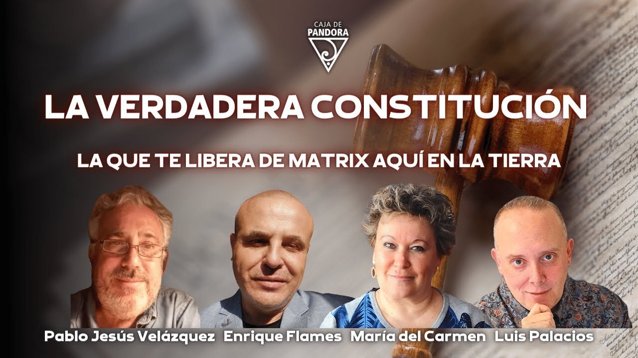 La Verdadera Constitución. La que te Libera de Matrix Aquí en la Tierra.