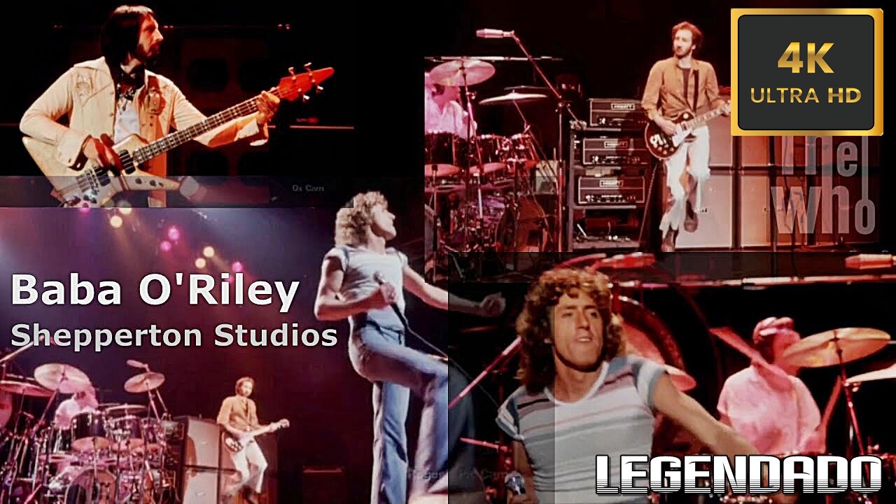 The Who - Baba O'Riley (Shepperton Studios - 1978) - Legendado