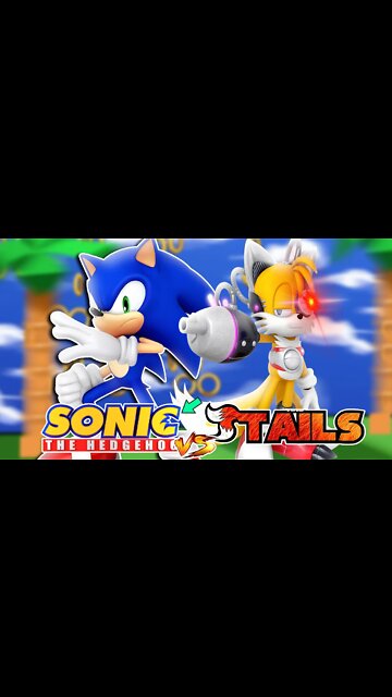 Quando METAL TAILS lutou contra SONIC | Sonic vs Tails - Rk play #shorts