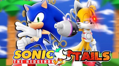 Quando METAL TAILS lutou contra SONIC | Sonic vs Tails - Rk play #shorts