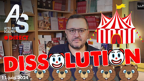 Actu Scalpel du 11 juin 24 : Circus Politicus & castorisation en vue !