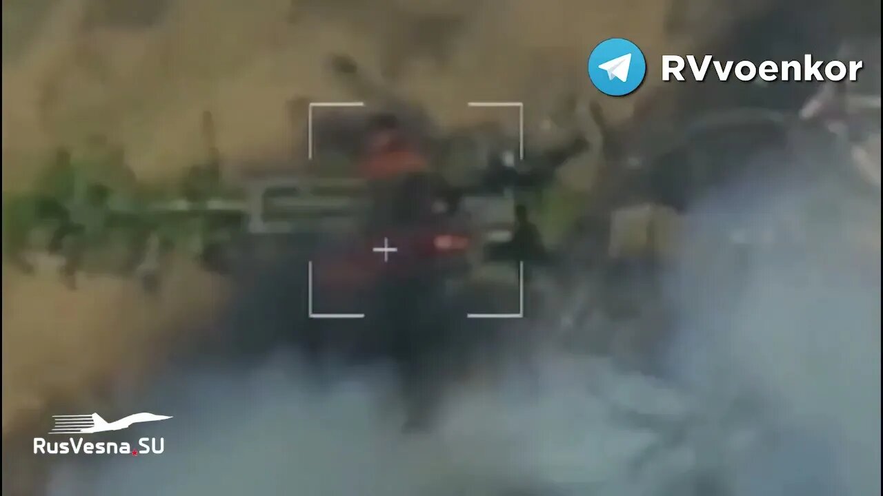 Russian Counter-Battery Artillery Destroyed Ukrainian Battery Of American-Made 155mm M777 Howitzers