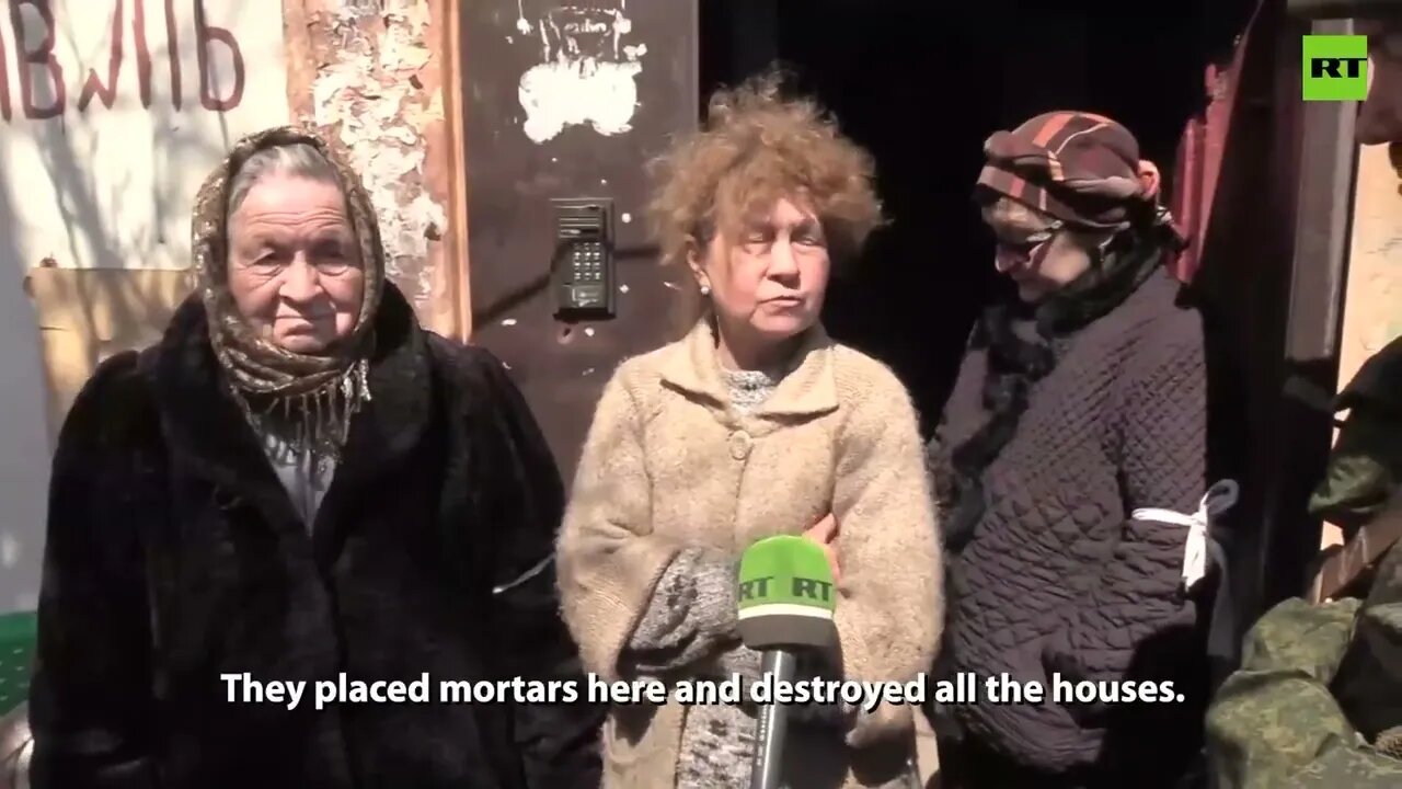 'Azov was Firing At Their Own People: Mariupol Civilians Recalls "Friendly" Mortar Strikes