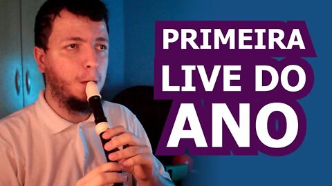 Primeira LIVE do ANO - Tocando algumas músicas aleatórias