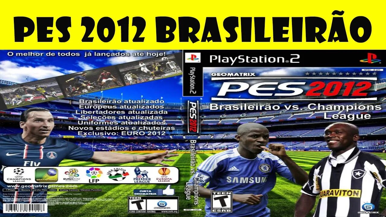 PES 2012 - Brasileirao 2012 GEOMATRIX