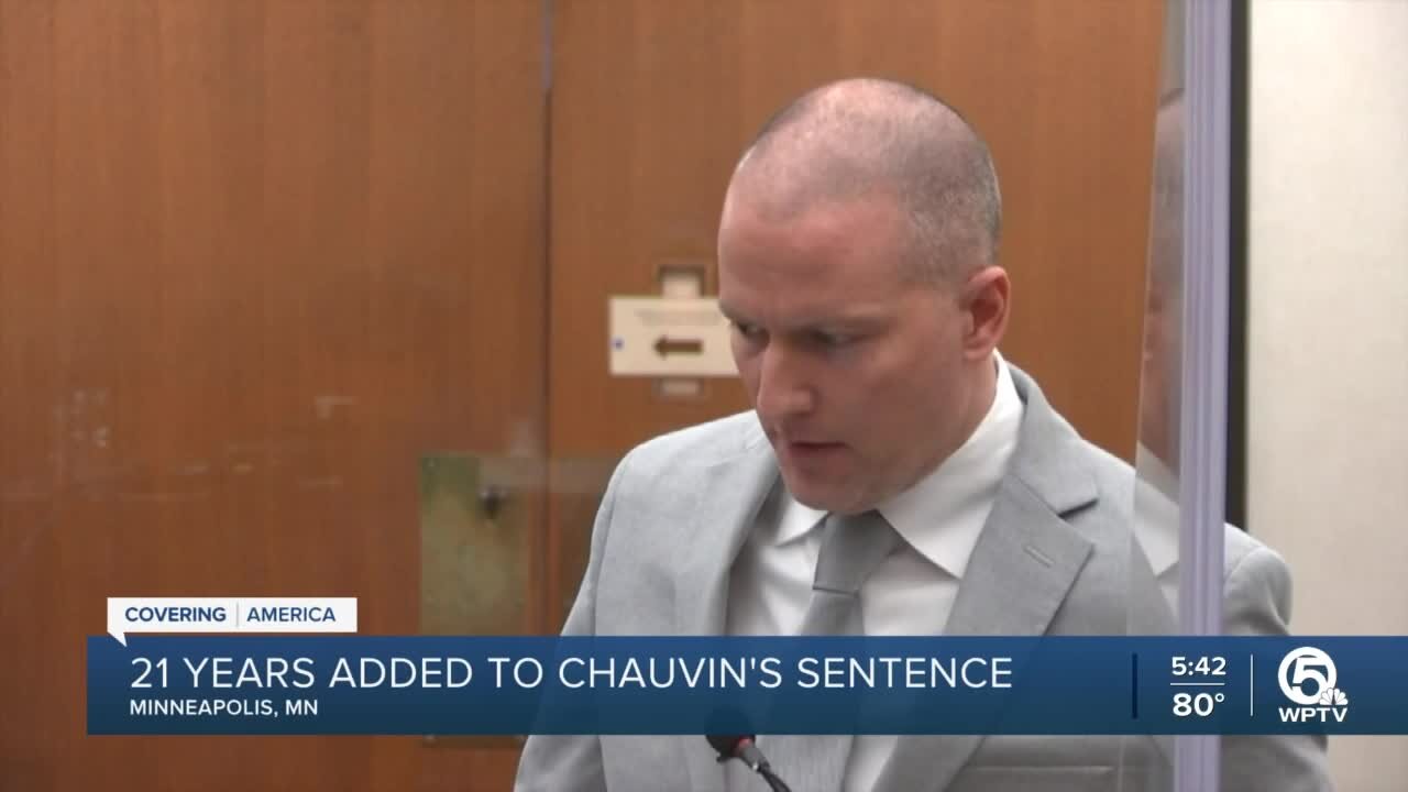 Derek Chauvin gets 21 years for violating George Floyd’s civil rights