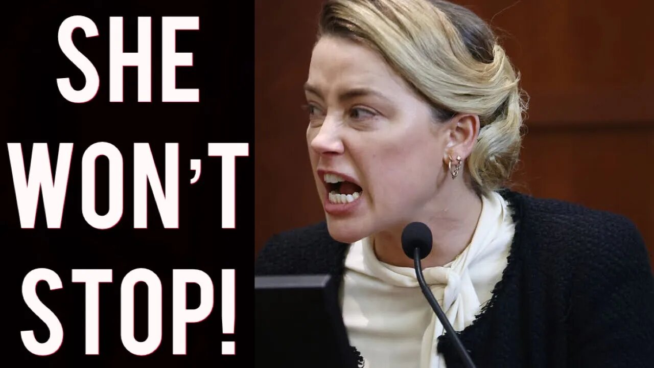 IT NEVER STOPS! Amber Heard set for NBC interview on Friday! Johnny Depp will never be FREE!